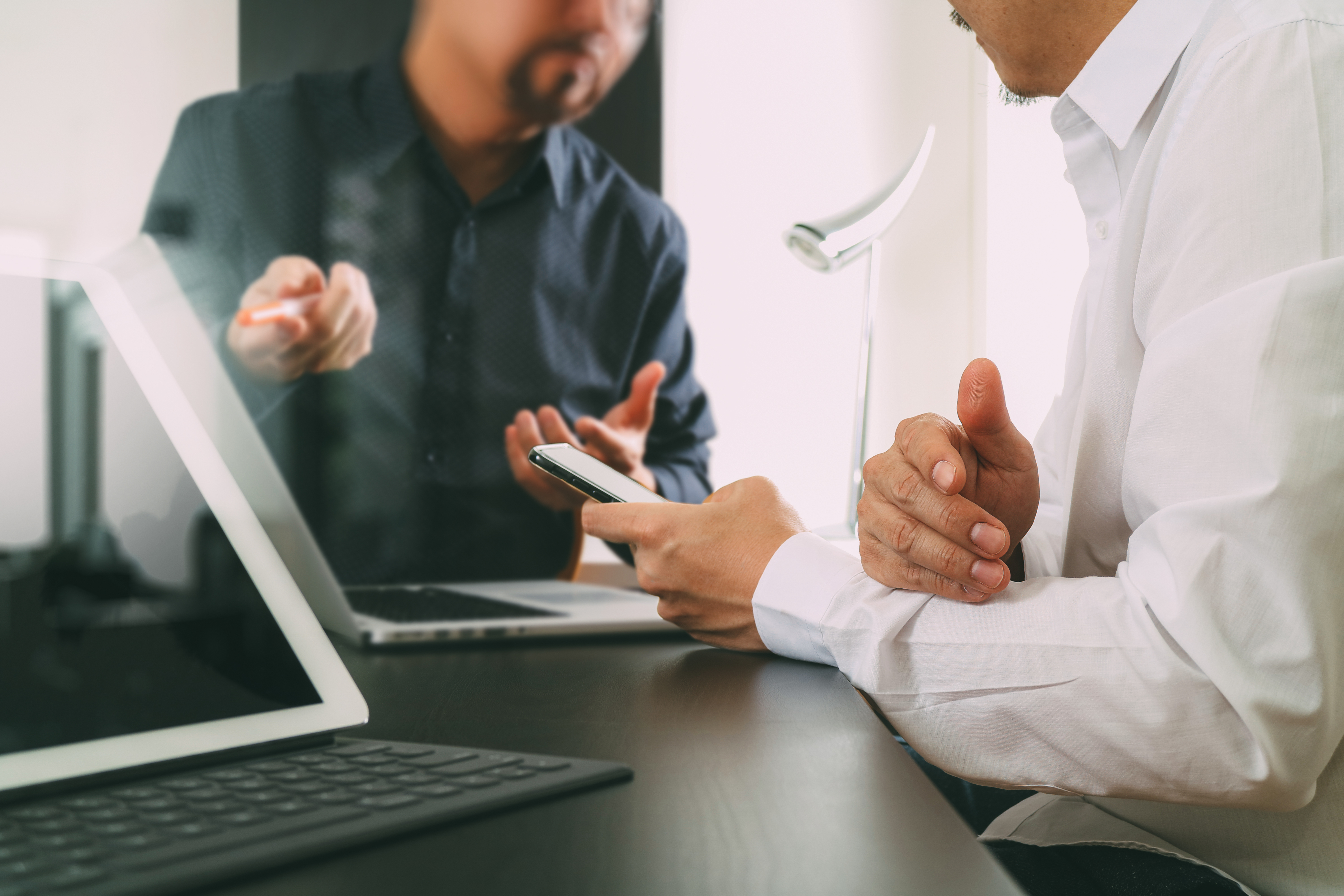 People working together